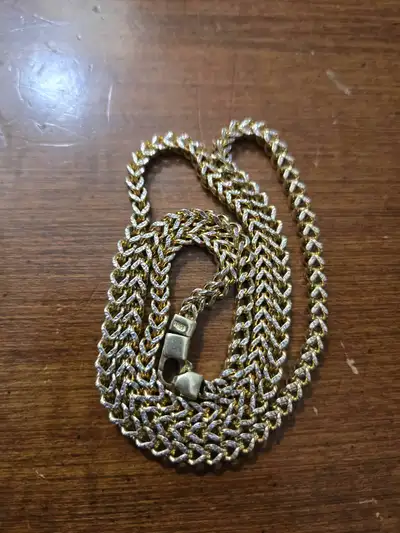 24” inch 4mm Franco Link Chain, 10kt Italy Gold, 24.5 grams, View more
