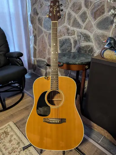 Left Handed Takamine Acoustic Guitar, View more