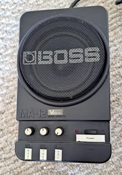 Vintage Boss MA012 Vocal Monitor/Amp, View more