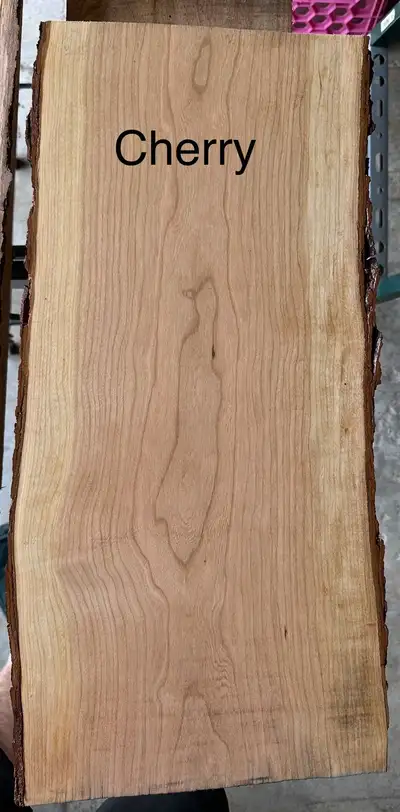 Cherry live edge/dimensional lumber , View more