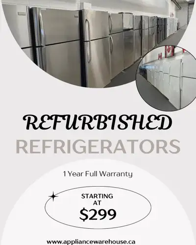 Refrigerators, View more