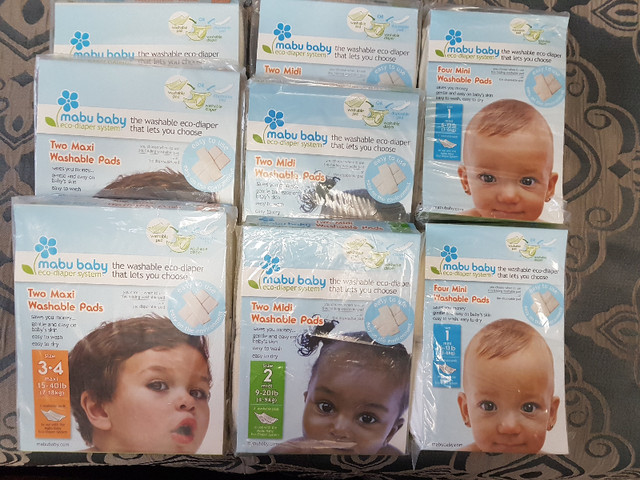 20 DIAPER INSERTS - NEW Plus 7 Used Inserts (Free with Purchase) in Bathing & Changing in Kitchener / Waterloo