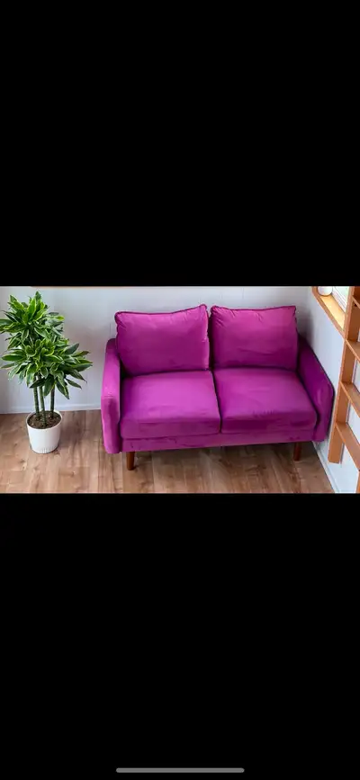 Velvet Love Seat, View more