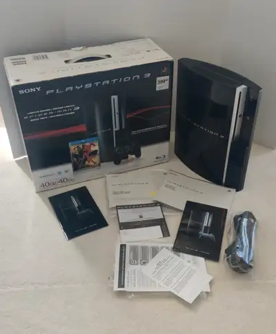 ps3 console w spiderman limited edition box - tested working, View more