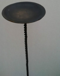 Vintage Wrought Iron 40" Candle Holder, only $15