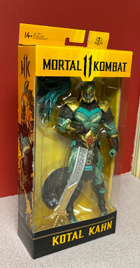 New in Box Mortal Combat Kotal Kahn by McFarlane