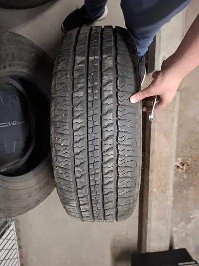 These all-season 205/55R16 tires are in like-new condition, having been manufactured in 2023 and use...