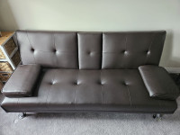 Office Couch; Faux leather 