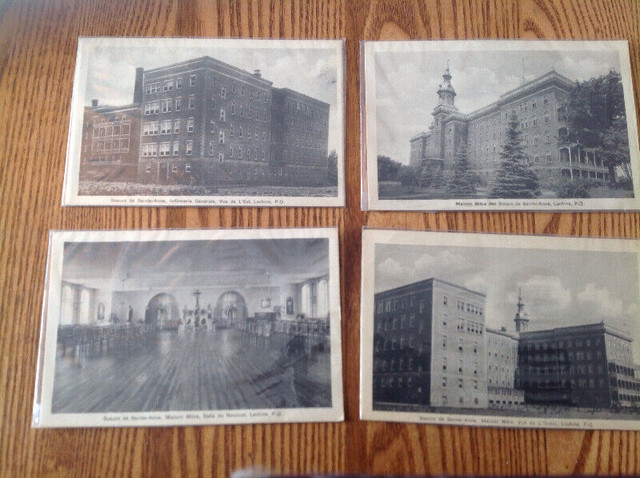 4 cartes postales neuves anciennes de Lachine, Qué. dans Art et objets de collection  à Saint-Jean-sur-Richelieu