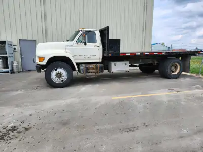 Safetied, diesel, a lot of upgrades in past year, has air conditioning, new transmission , has hoist...