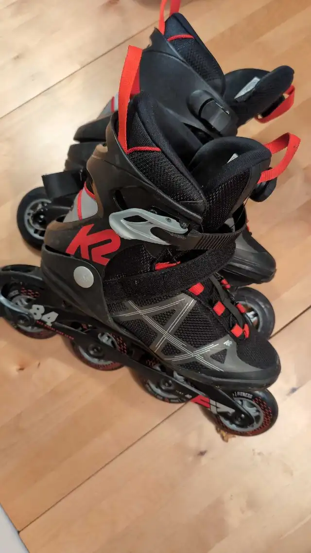 K2 Inline skates 84 FIT BOA in Skates & Blades in Oakville / Halton Region - Image 2