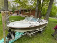 15 Ft Doral Boat with Galvanized Trailer