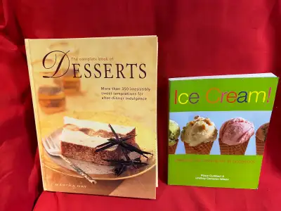 Dessert Cookbooks $3 EACH, View more