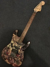 Fender Squier Obey Stratocaster - Custom Artwork