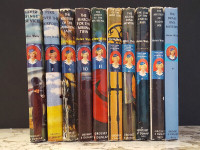 Lot of 9 VICKI BARR FLIGHT STEWARDESS books - vintage 1960s