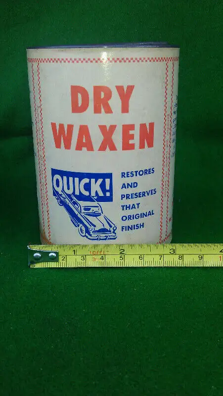 Vintage 1950-60's "Dry Waxen"  Paint Treatment (2)62864365427331122