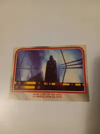 Star Wars Trading HTF Error Card 1980 Empire Strikes Back NM