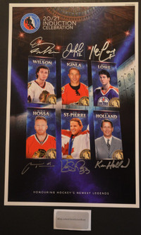 Brad Park Signed New York Rangers Hall Of Fame 8x10 Photo JSA COA