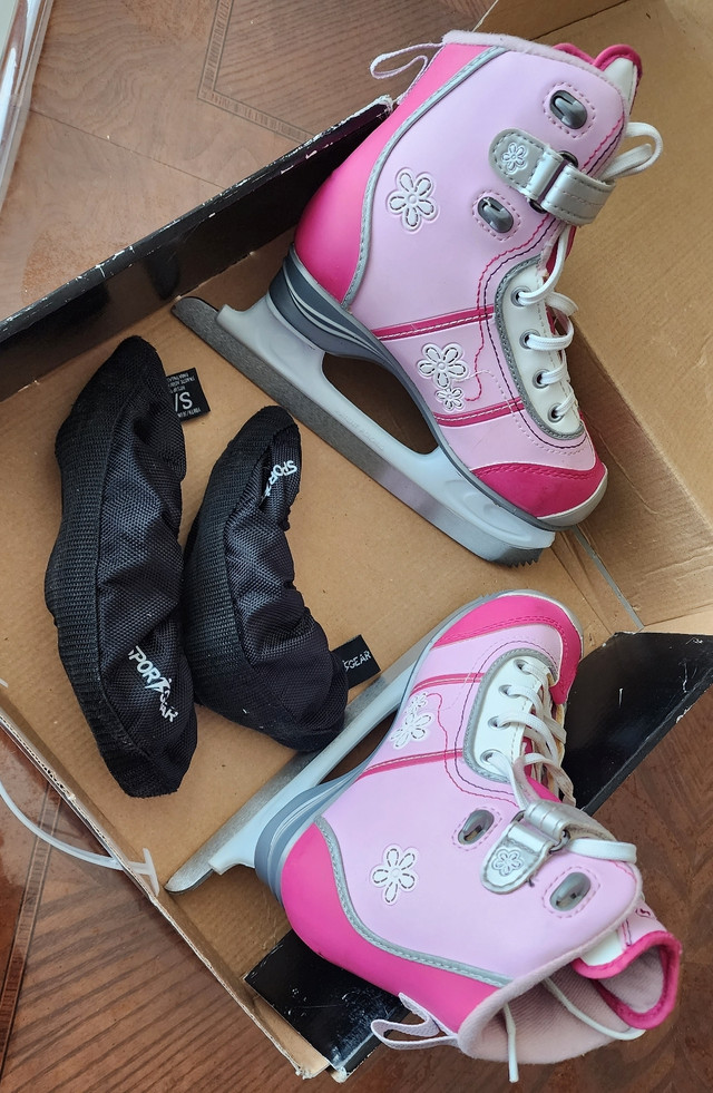 New figure skates size 2 only used two time in Skates & Blades in Mississauga / Peel Region - Image 4