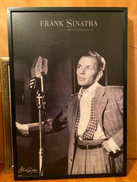 The Frank Sinatra Collection giant photo print framed 37” x 25”
