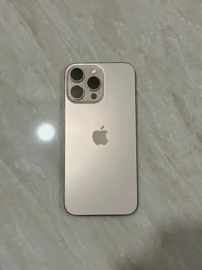 iPhone 16 Pro Max 256GB Desert Titanium Unlocked 100% Battery, View more