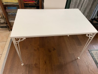 Ikea dining table, white