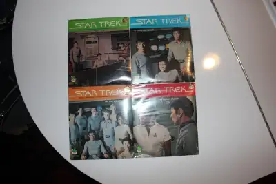 STAR TREK (1979) Set of 4 sealed Records of 1st film Spock Leonard Nimoy $30 for set