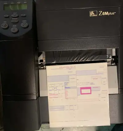 Zebra Z6M Plus Thermal Label Printer,, View more