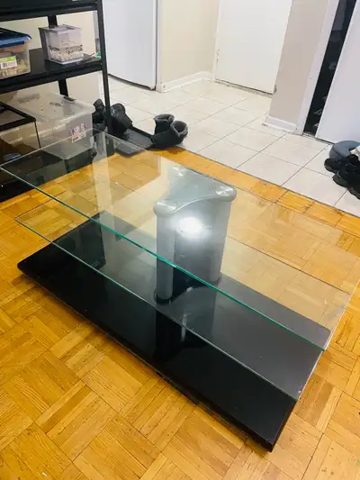 glass tv stand , View more