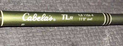 Cabela's TLR 4-piece 11 ft. 6 wt. Fly rod, View more