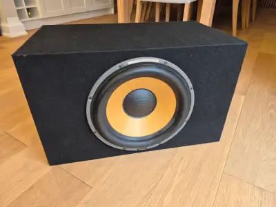 Focal K2 Power E30KX 12" Cutom built subwoofer box Mature owner/Audiophile. Selling one of the best...
