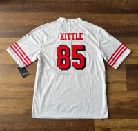 White Kittle San Fransisco 49ers NFL Football Jersey