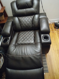 Leather - Electric Recliner Chair