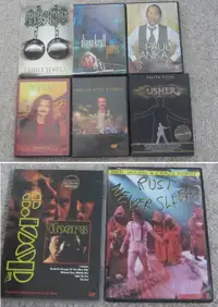 Concert DVDs - AC/DC, Krall, Paul Anka, Yanni, or Usher