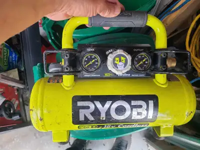 RYOBI 18V Cordless 1 Gal. Portable Air Compressor , View more