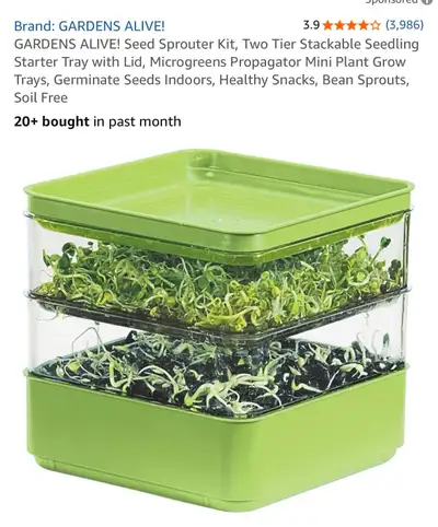 Gardens Alive Seed Sprouter, View more