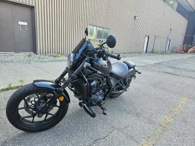 I'm selling my 2022 Honda Rebel 1100 DCT, a powerful and stylish motorcycle with a smooth automatic...