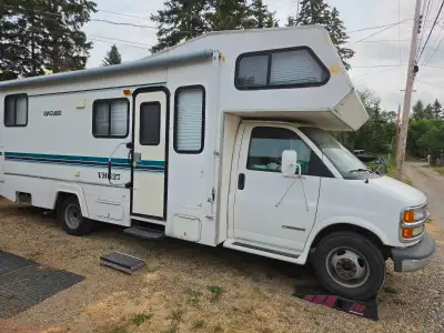 This motorhome has many upgrades; new LED adjustable lights, new power center, redesigned bedroom wi...