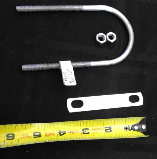 U-Bolt with Plate & Hex Nuts586012824154286083