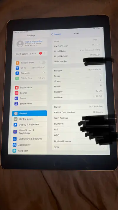 Apple iPad 6th 32gb, View more