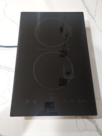 Induction cooktop 2 burners