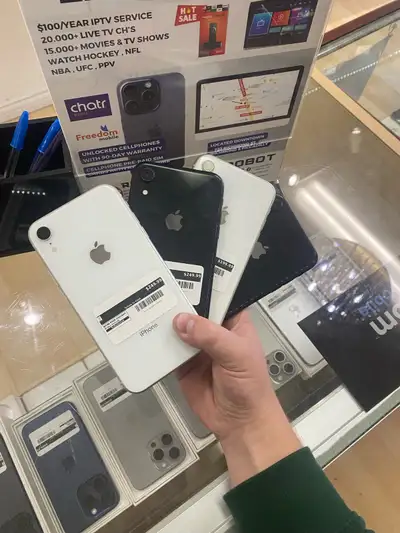  iPhone XR – 64GB / 128GB – Unlocked – Starting from $199, View more