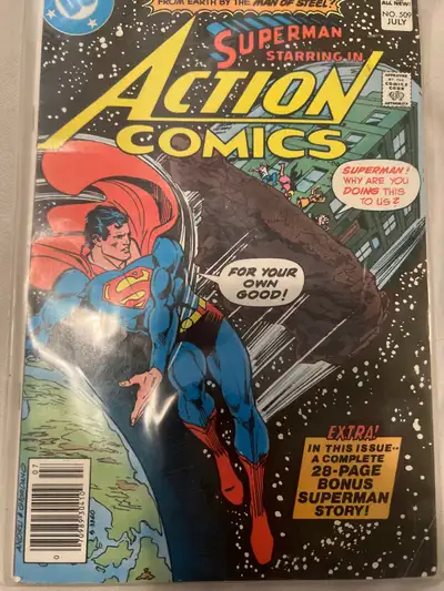 Vintage superman comic, View more