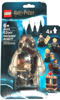 Lego hogwarts students blister pack #40419