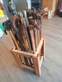 Collection de bâtons de marche 