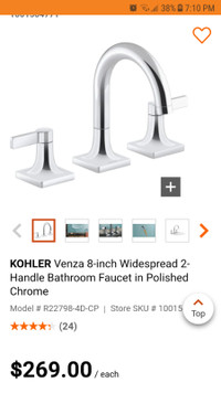 KOHLER Venza  Bathroom Faucet