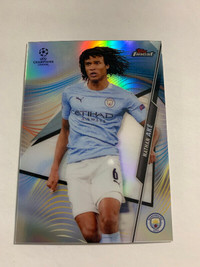 Nathan Ake 2020-21 Topps Finest Champions League Manchester City