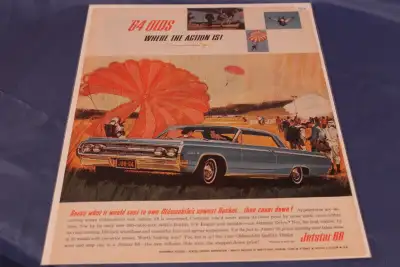 1964 Oldsmobile Jetstar 88 Original Ad, View more