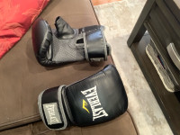 Everlast boxing/training gloves