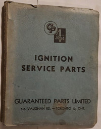 1959 GP Ignition Service Parts Auto Catalog